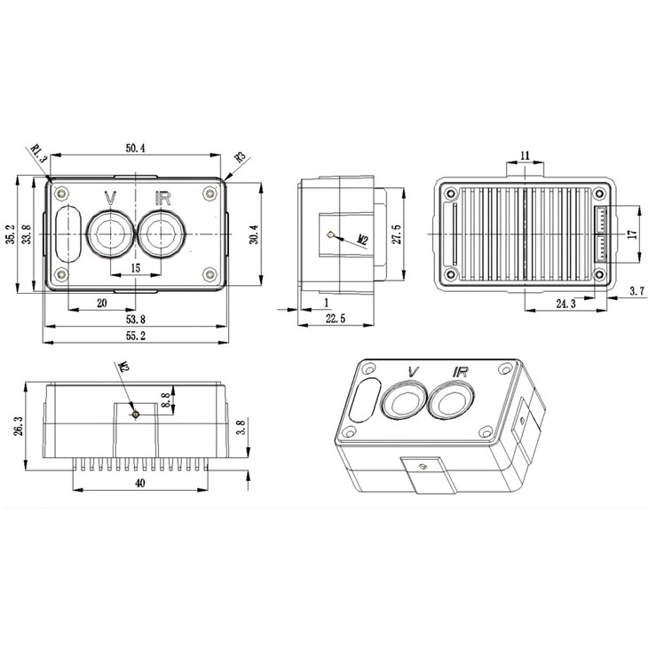 Creator Binocular Camera with Dual Lens 5 Million Wide Dynamic Range (2)